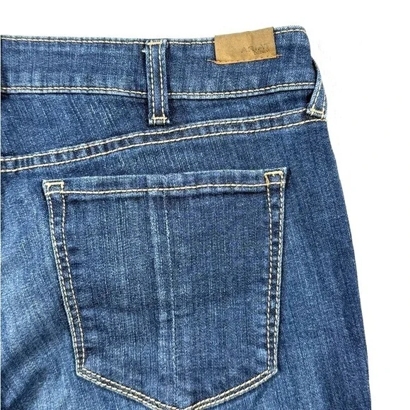 Ariat Denim Trouser Jeans Pacific Dark Wash Mid Rise Wide Leg Womens 33L - Picture 2 of 9